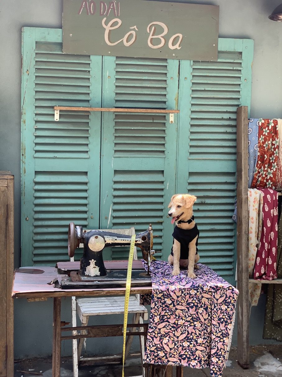 Tailor at work, ensuring fair craftsmanship